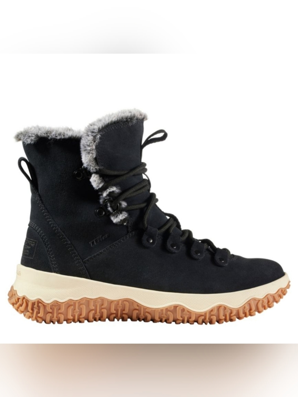L.L. Bean Black Day Venture Womens Water Proof Insulated Lace-up Boots